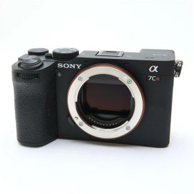 【中古】 《並品》 SONY α7C R ボディ ILCE-7CR B ブラック 【SDスロットファインダーカバー部品交換/各部点検済】 [ デジタルカメラ ]