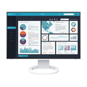 【別途送料有り】EIZO 61.1cm（24.1）型カラー液晶モニター FlexScan EV2495 ホワイト EV2495-WT