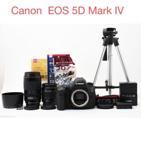 キヤノン(Canon)の一眼レフカメラ/Canon EOS 5D Mark IV標準&望遠レンズセット(デジタル一眼)