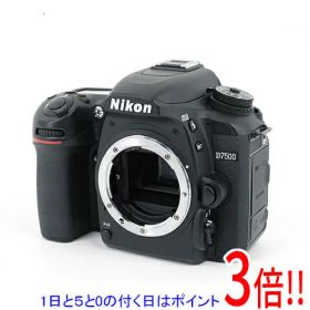 【エントリーで5倍！11/20 20:00〜11/27 01：59まで！】【中古】Nikon デジタル一眼レフカメラ D7500 ボディ