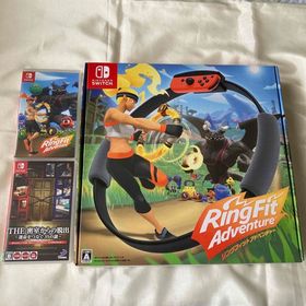 ニンテンドースイッチ(Nintendo Switch)のリングフィットアドベンチャー & THE 密室からの脱出~運命をつなぐ35の謎~(家庭用ゲームソフト)