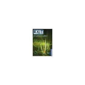 中古ボードゲーム イクジット 秘密の実験室 ドイツ語版 (EXIT： Das geheime Labor) [日本語訳付き