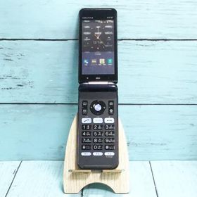 au KYOCERA GRATINA KYF37 ネイビーブラック 本体 白ロム SIMロック解除済み SIMフリー 752493