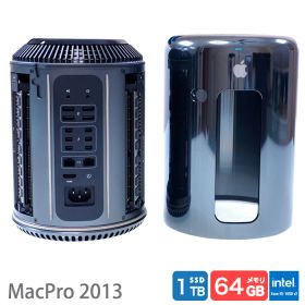 【中古】送料無料 Apple Mac Pro Late 2013/6コア/64GB/ SSD1TB/FirePro D500 3GB*2/Windows11 整備品 保証あり 初期設定不要 無料サポート