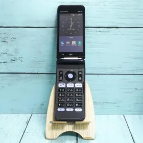 au KYOCERA GRATINA KYF37 ネイビーブラック 本体 白ロム SIMロック解除済み SIMフリー 917096
