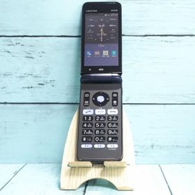 au KYOCERA GRATINA KYF37 ネイビーブラック 本体 白ロム SIMロック解除済み SIMフリー 713206