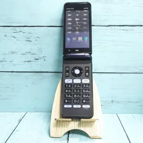 au KYOCERA GRATINA KYF37 ネイビーブラック 本体 白ロム SIMロック解除済み SIMフリー 312242
