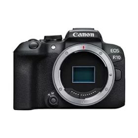 【中古】 Canon EOS R10 (本体のみ) ミラーレスVlogカメラ 24.2MP 4K動画 DIGIC X イメージプロセッサー 高速撮影 被写体追跡 コンパクト 軽量 被写体検知 コンテンツクリエイター向け
