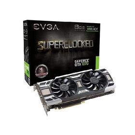 EVGA GeForce GTX 1070 SC GAMING ACX 3.0, Whisper Silent Cooling Graphics Card 08G-P4-6173-KR