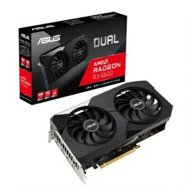 【中古】 ASUS Dual Radeon RX 6600 搭載ビデオカード DUAL-RX6600-8G
