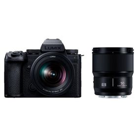 ＜LUMIX 年末・年始キャッシュバックキャンペーン対象＞ パナソニック LUMIX DC-S5M2XW ダブルレンズキット 【パナソニック家電製品正規取扱店】