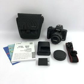 Canon EOSKISSM2BK-1545ISSTML【ミラーレス一眼カメラ EOS Kiss M2 EF-M15-45 IS STM レンズキット】併売《家電・山城店》A3258