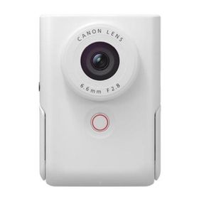 【送料無料】Canon キヤノン 手軽に動画撮影OK Vlogカメラ PowerShot V10 ホワイト