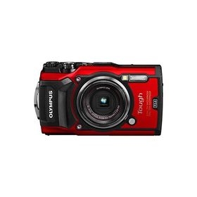 OLYMPUS デジタルカメラ Tough TG-5 レッド 1200万画素CMOS F2.0 15m 防水 100kgf耐荷重 GPS+電子コンパス&amp;内蔵Wi-Fi TG-5 RED