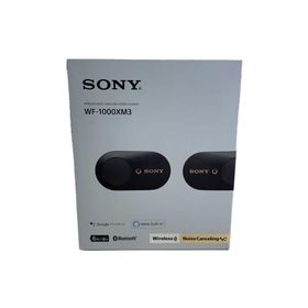 SONY◆イヤホン/WF-1000XM3 (B)/ブラック/ワイヤレス/ノイズキャンセリング/Alexa搭載/