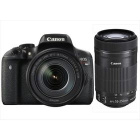 キヤノン Canon EOS Kiss X8i EF-S 18-135mm USM EF-S 55-250mm STM ダブルレンズセット デジタル一眼レフ カメラ 中古