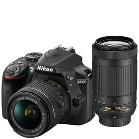 ニコン Nikon D3400 ダブルレンズキット デジタル 一眼レフ カメラ 中古