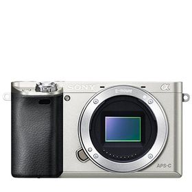 ソニー SONY α6000 ILCE-6000 ボディ シルバー ミラーレス 一眼レフ カメラ 中古