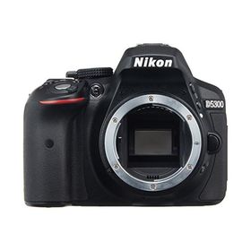 Nikon デジタル一眼レフカメラ D5300 ブラック 2400万画素 3.2型液晶 D5300(中古品)