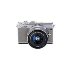 Canon ミラーレス一眼カメラ EOS M100 EF-M15-45 IS STM レンズキット(グレー) E(中古品)