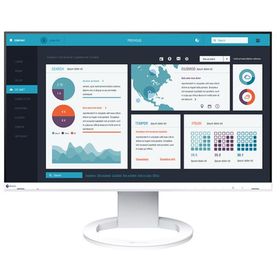 EIZO EV2490-WT 液晶ディスプレイ 23.8型/ 1920×1080/ HDMI、DisplayPort、USB Type-C/ ホワイト/ スピーカー：あり