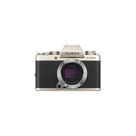 FUJIFILM ミラーレス一眼 X-T100シャンパンゴールド X-T100-G(中古品)
