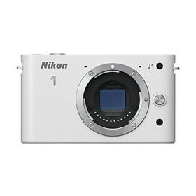 Nikon ミラーレス一眼カメラ Nikon 1 J1 ホワイト ボディ(中古品)