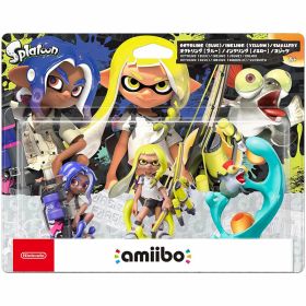 【新品】amiibo トリプルセット[インクリング【イエロー】/オクトリング【ブルー】/コジャケ](スプラトゥーンシリーズ)【宅配便】