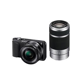 SONY ミラーレス一眼 NEX-3N ダブルズームレンズキット E PZ 16-50mm F3.5-(中古品)