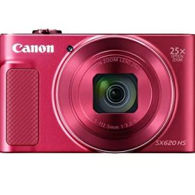 【中古】 Canon コンパクトデジタルカメラ PowerShot SX620 HS レッド 光学25倍ズーム/Wi-Fi対応 PSSX620HSRE