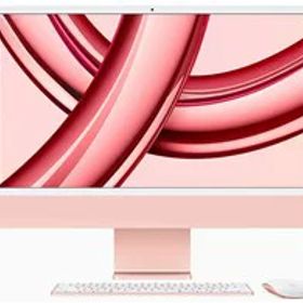 ★アップル / APPLE iMac 24インチ Retina 4.5Kディスプレイモデル MQRD3J/A [ピンク]【Mac デスクトップ】【送料無料】