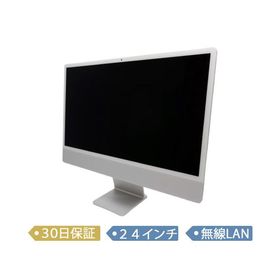 【中古】Apple iMac Retina 24"4.5Kディスプレイ/Apple M1/メモリ8GB/SSD 256GB/2021/24インチ/MacOS (12.6)/MGTF3J/A/デスクトップ【A】