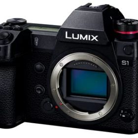 【中古】 パナソニック(Panasonic) フルサイズ ミラーレス一眼カメラ ルミックス S1 ボディ 2420万画素 ブラック DC-S1-K