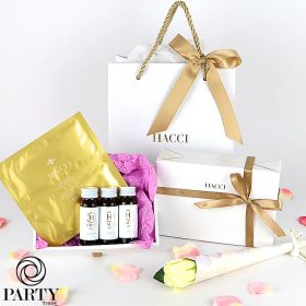 【あす楽 14時〆 土日も出荷】 HACCI(ハッチ) スライドBOXギフトセット（シートマスク ハニーコラーゲン3本）