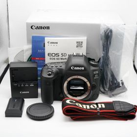 ほぼ新品 Canon キヤノン デジタル一眼レフカメラ EOS 5D Mark IV ボディー EOS5DMK4 シャッター回数22回！元箱・取説付！！