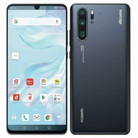 【整備済み品】 docomo ドコモ HUAWEI ファーウェイ P30 Pro HW-02L ブラック 白ロム SIMフリー SIMロック無し ネットワーク利用制限なし 180日保証