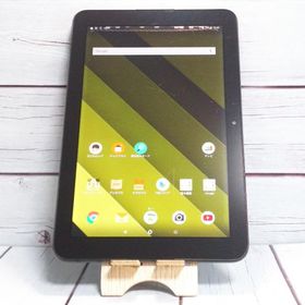 au Qua tab QZ10 KYT33 オリーブブラック 本体 白ロム SIMロック解除済み SIMフリー C495925