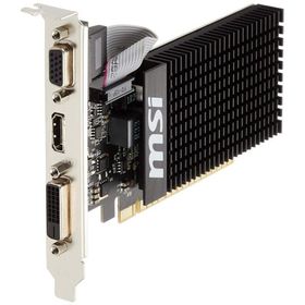 MSI ファンレス・ロープロファイル対応 GeForce GT 710 グラフィックカード メモリ1GBモデル GT710 1GD3H LP