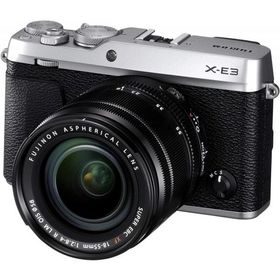 フジフィルム FUJIFILM X-E3レンズキットシルバー X-E3LK-S &lt;プレゼント包装承ります&gt;