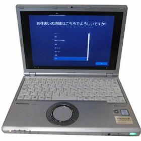 Windows10 Pro 64bit Panasonic Let'sNote CF-SZ5 (CF-SZ5ADAKS) 第6世代 Core i5-6300U 2.4GHz 4GB 320GB 光学ドライブなし WPS Office 無線LAN 12.1インチ Webカメラ レッツノート