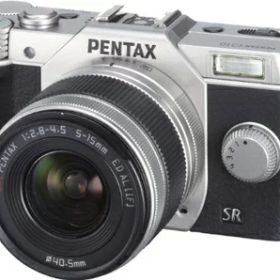 【中古】 PENTAX デジタルミラーレス一眼 Q10 ズームレンズキット [標準ズーム 02 STANDARD ZOOM] シルバー Q10 LENSKIT SILVER 12163