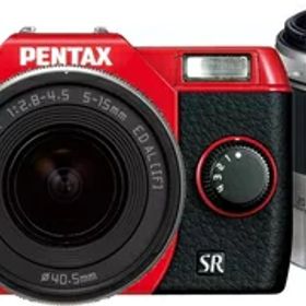 【中古】 PENTAX デジタルミラーレス一眼 Q10 ダブルズームキット [標準ズーム 02 STANDARD ZOOM ・望遠ズーム 06 TELEPHOTO ZOOM] レッド Q10 WZOOMKIT RED 12208