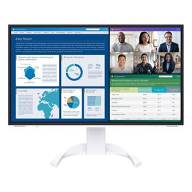 EIZO 液晶ディスプレイ FlexScan [27型/3840×2160/USB Type-C、DisplayPort、HDMI×2/スピーカー：あり] 《ホワイト》 (EV2740X-WT)