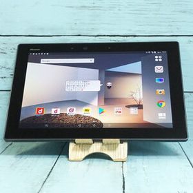 docomo arrows Tab F-02K Black ブラック 本体 白ロム SIMロック解除済み SIMフリー 682101