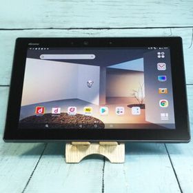 docomo arrows Tab F-02K Black ブラック 本体 白ロム SIMロック解除済み SIMフリー 322525