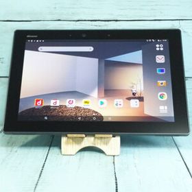 docomo arrows Tab F-02K Black ブラック 本体 白ロム SIMロック解除済み SIMフリー 600045