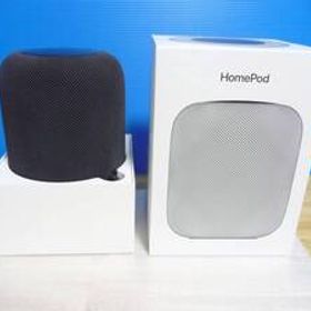 ◆展示極上品 アップル Apple HomePod（ホームポッド）MQHW2J/A [Bluetooth対応/Wi-Fi対応/AirPlay2/スペースグレイ]