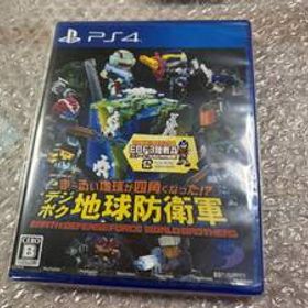 PS4 ま~るい地球が四角くなった!? デジボク地球防衛軍 EARTH DEFENSE FORCE: WORLD BROTHERS 新品未開封 美品 送料無料 同梱可