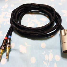 MDR-Z7 Z1R WM90-B D8000 FOCAL Clear MG STELLIA HiFiMAN 8N-ofc 16芯 ブレイド編 XLR 4ピン 180cm 長め トープラ販売 無メッキ テルル銅