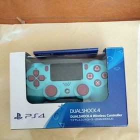 新古美品 PS4/ PS4コントローラー/ DUALSHOCK4/ベリーブルー/ゲオ限定/専売品/純正/ SONY/ コントローラー■□動作確認済み□■